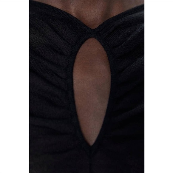 Zara | Fine Knit With Puff Shoulders Sexy Top - Picture 15 of 16